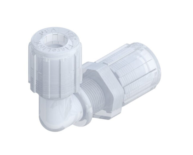 Union Elbow Panel Mount (M X M)